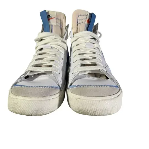 Nike Blazer Mid ’77 Jumbo White University Blue Men’s Size 15 Sneakers - Picture 3 of 10